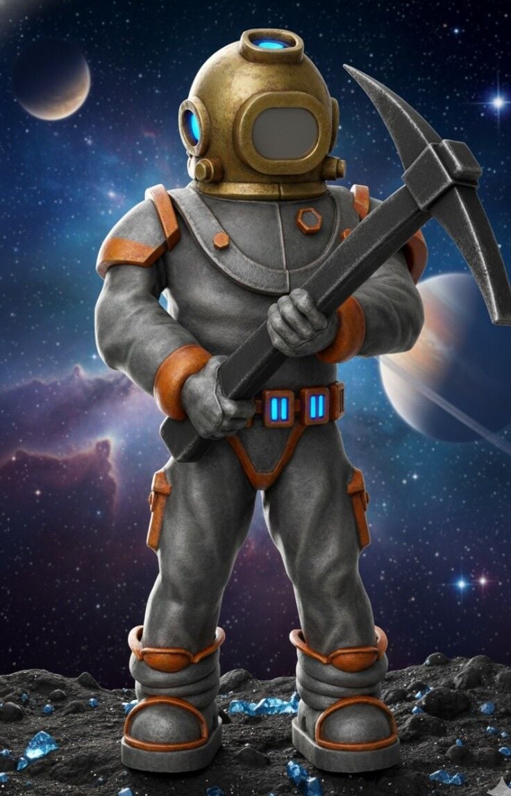 Uzay Madencisi 3D Baskı