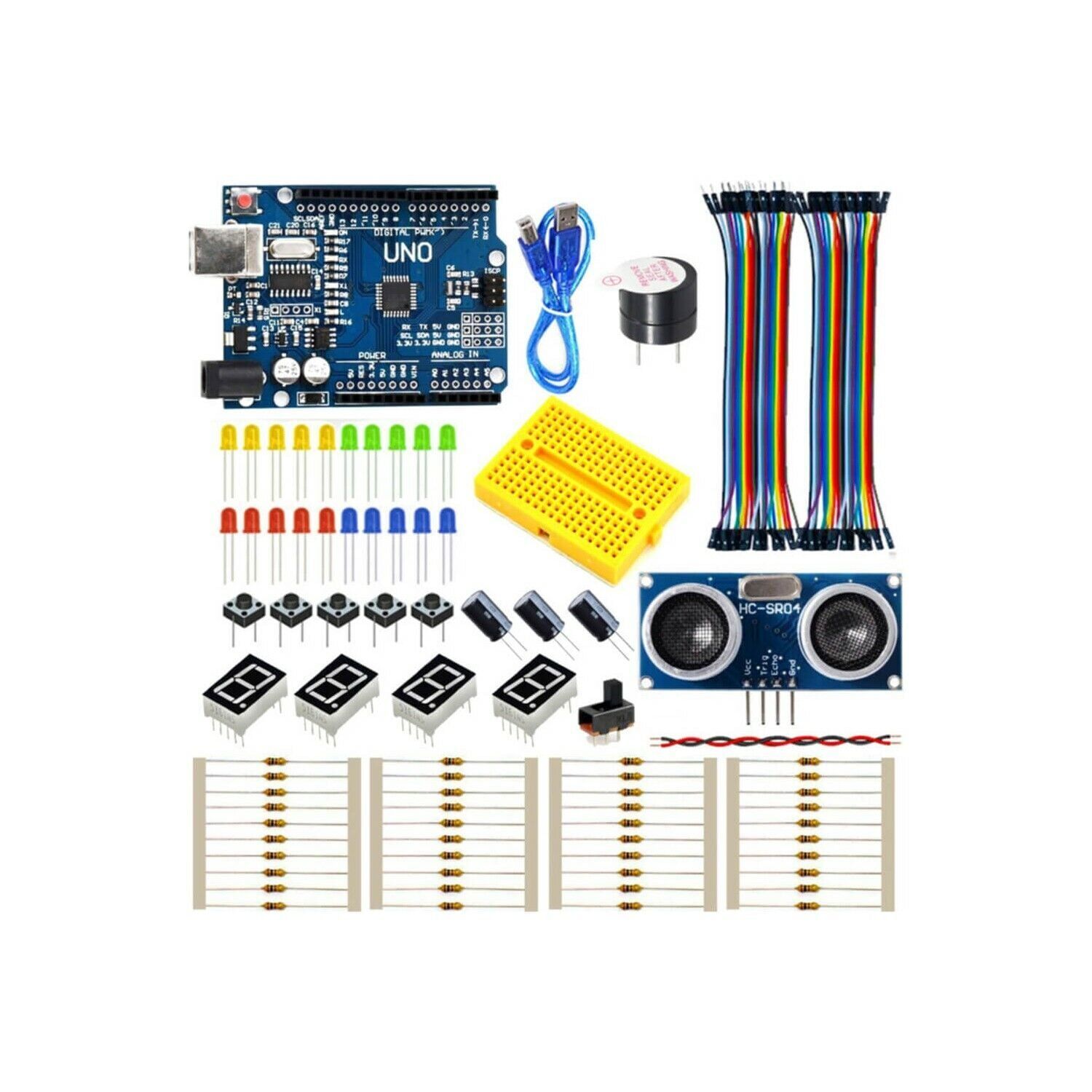Arduino Uno Başlangıç Seti - 100 Parça