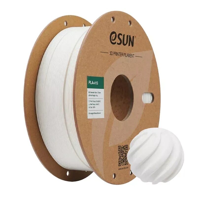 Esun Beyaz PLA+HS Filament 1.75mm 1Kg