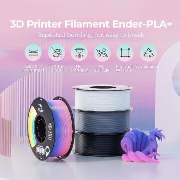 Creality Ender PLA Gökkuşağı Filament 1.75mm 1000 gr.
