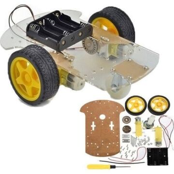 2WD Şase Tekerlekli Araba Kiti