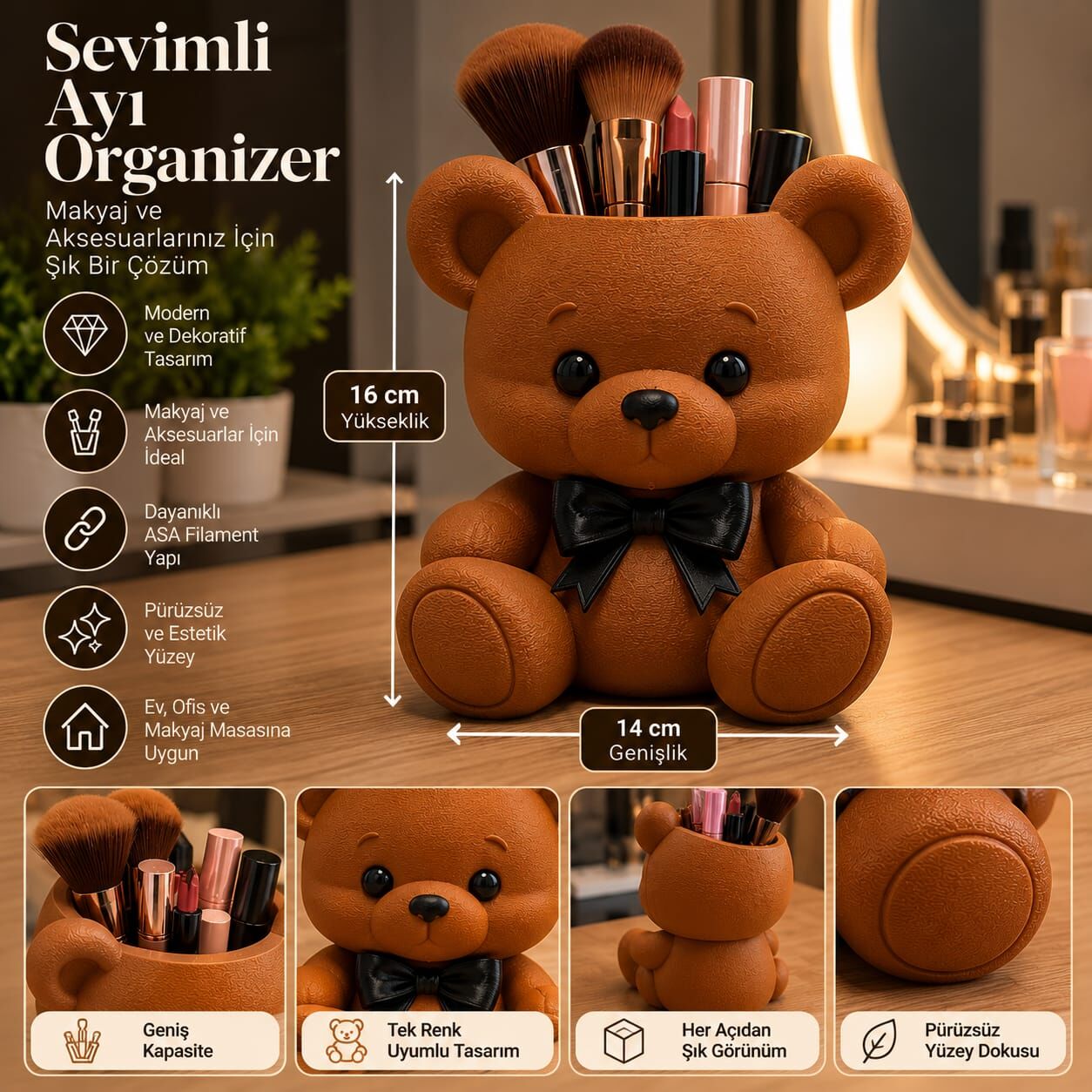 Sevimli Ayı Organizer