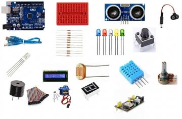 Arduino Başlangıç Seti (18 Çeşit 79 Adet) Yapay Zeka Tarafından Oluşturulmuş